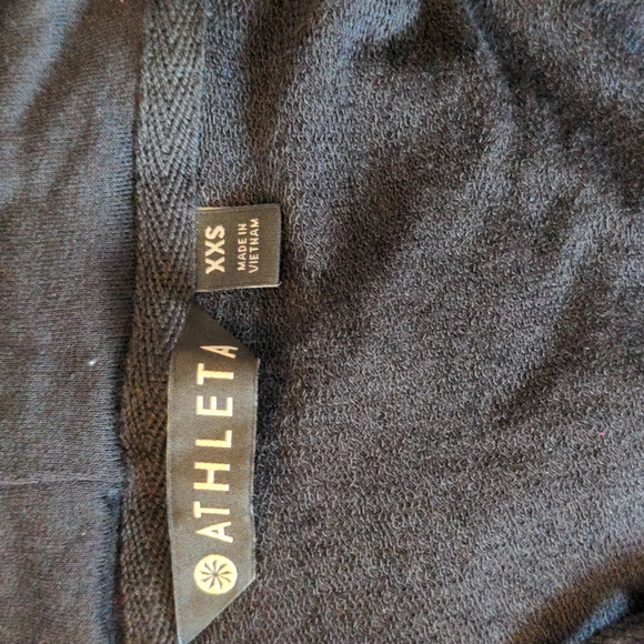 NWT Athleta Rythmic Crop Zippered Hoodie - Picture 9 of 12